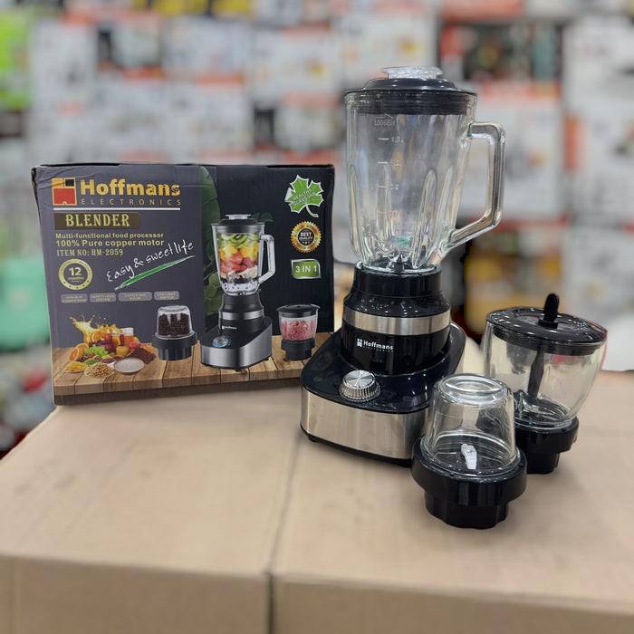 Hoffmans 3 in 1 Multifunctional Electric Blender HM-2059