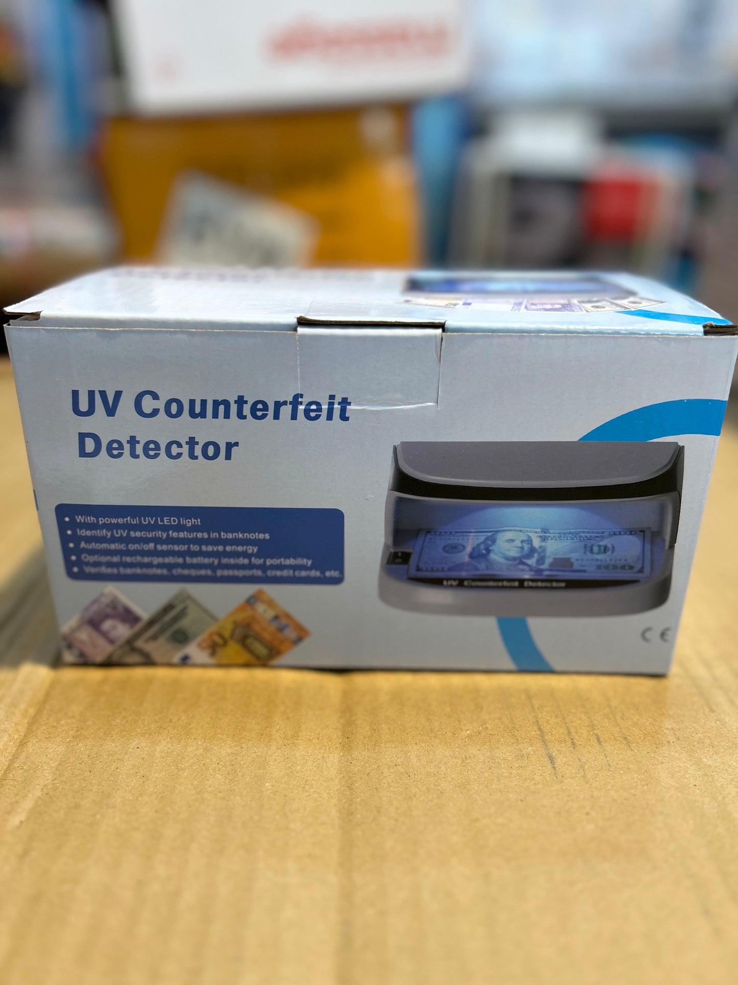 Fake money detector machine