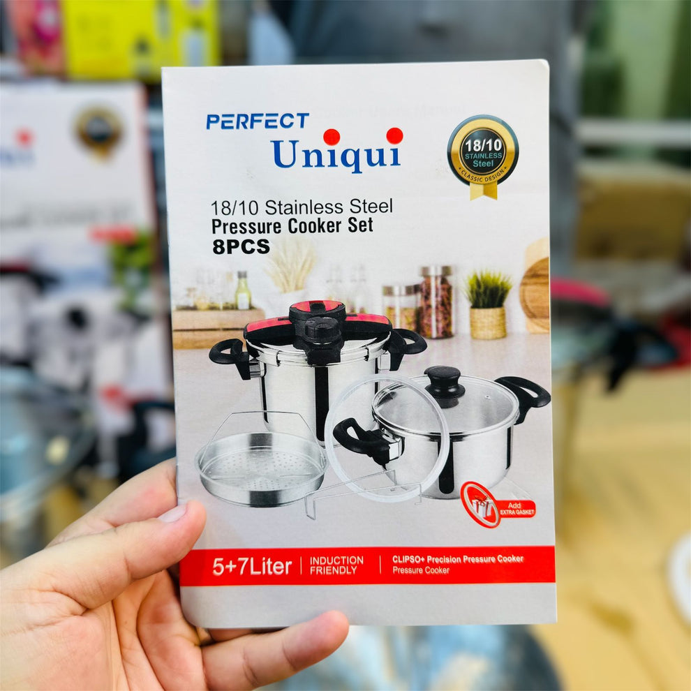 UNIQUI 3 in 1 Pressure cooker 5+7 L