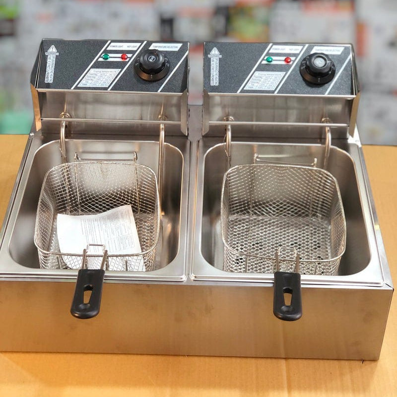 Avinas double 6.8L + 6.8L Deep fryer AV_668Y