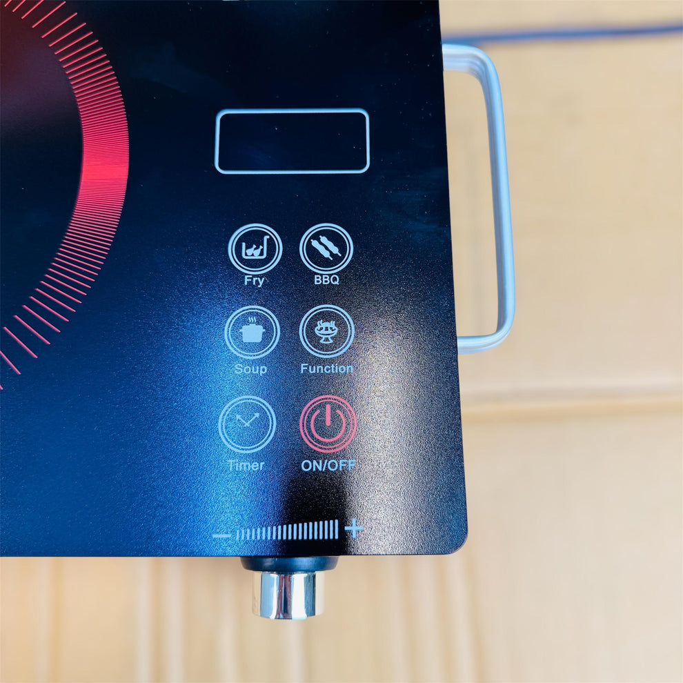 Geepas GIC6921NV Digital Infrared Hot Plate – 2200W Single Burner with LED Touch Display