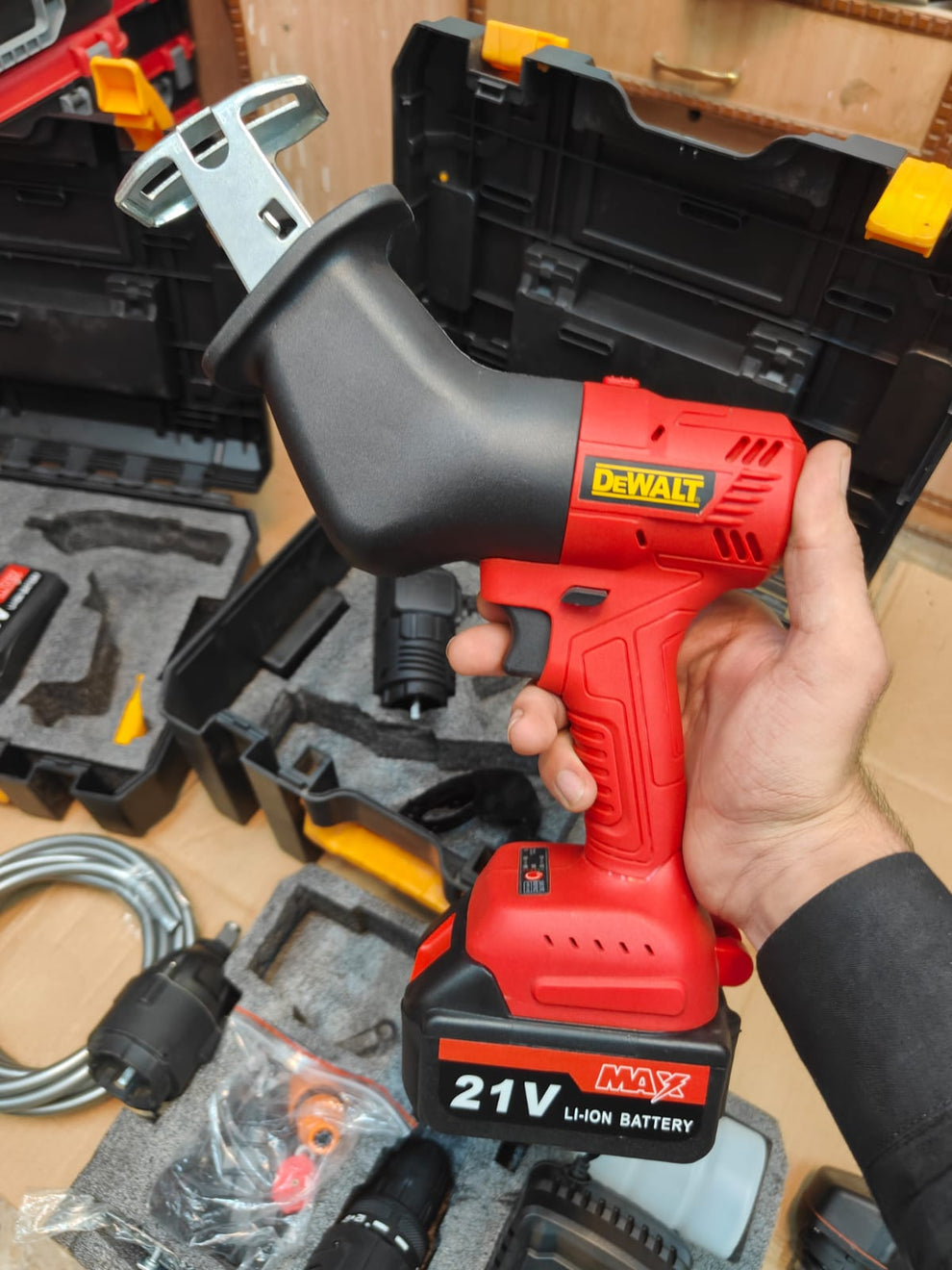 DeWalt 7-in-1 Drill Machine Set