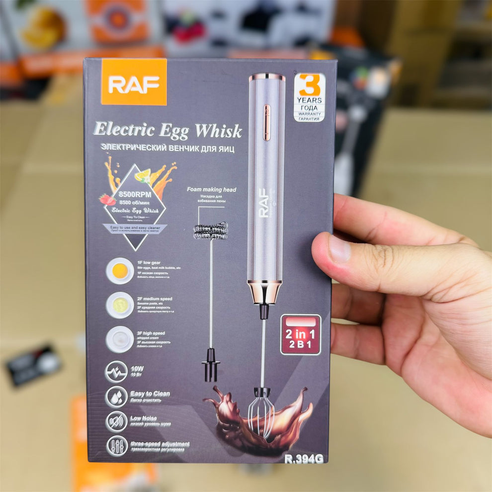 Raf 2 in 1 milk coffee Frother and egg whisker
