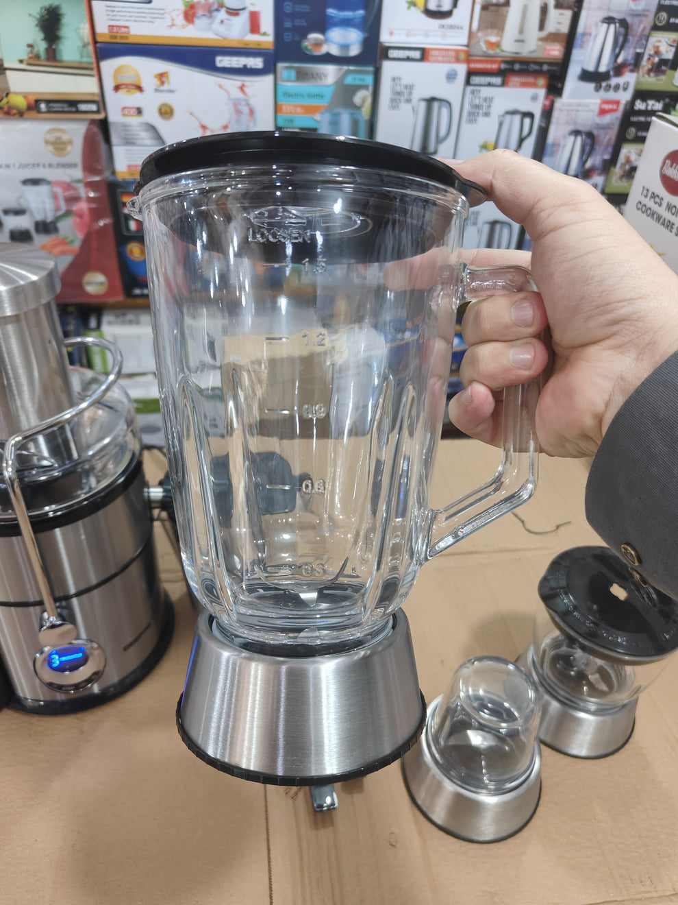 Geepas Ultrapower digital 4 in 1 juicer blender 5451
