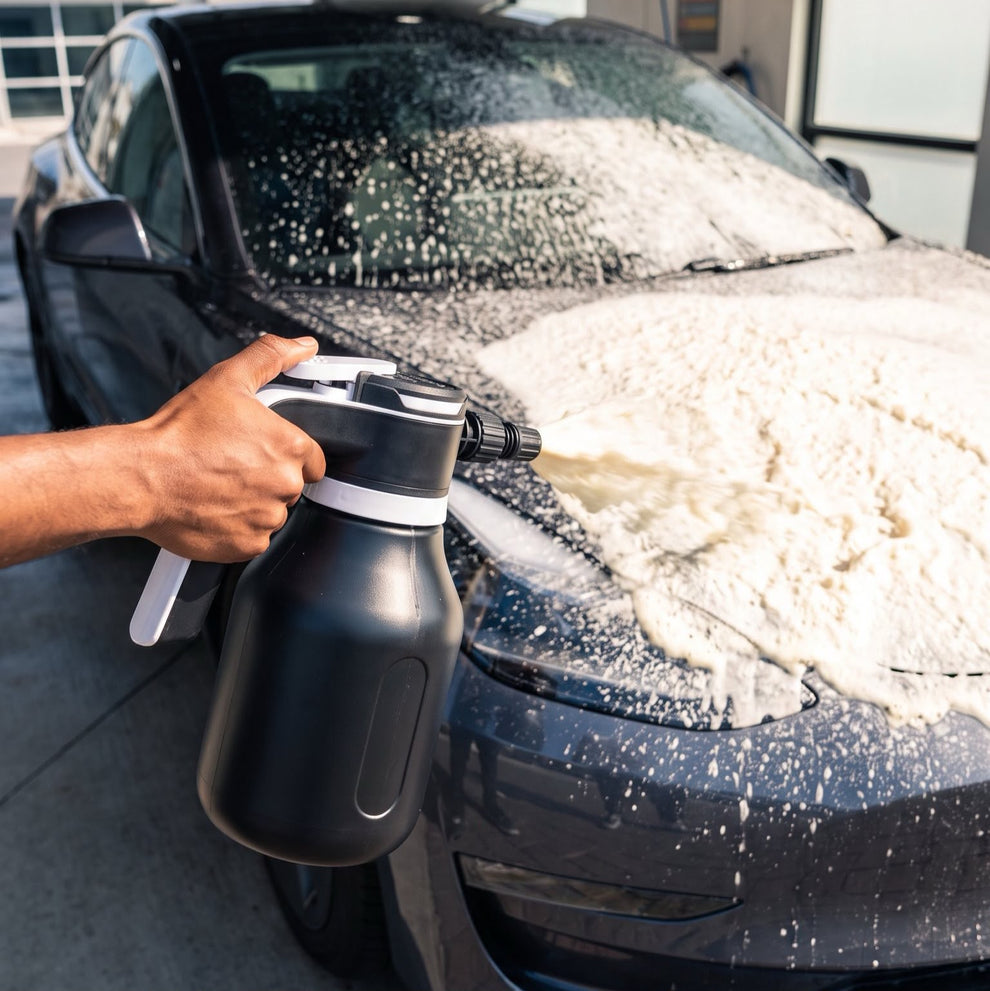 Snow Foam 2L Electric Foam Sprayer – Portable Car Wash Foam Gun