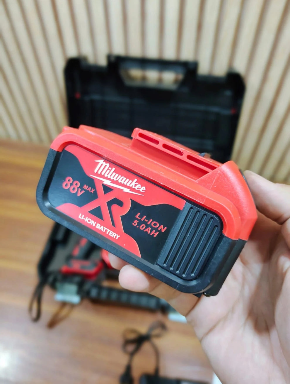 Milwaukee 3 in 1 drill machine set