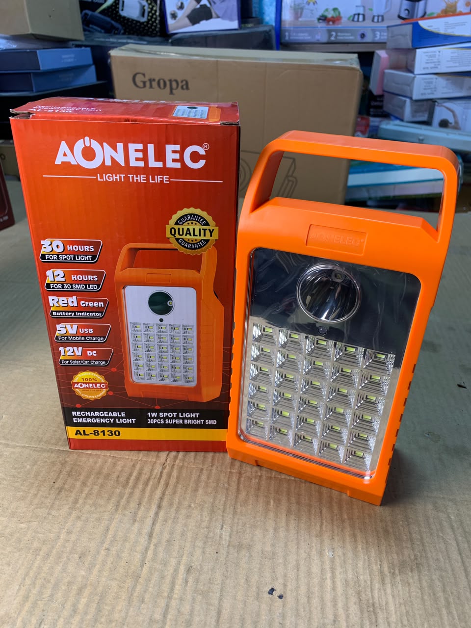 Rechargeable Emergency Light . AL8130