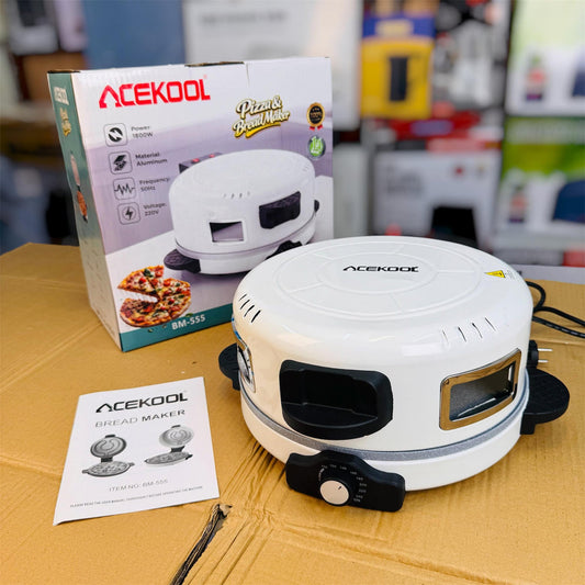 Acekool 2-in-1 Pizza & Roti Maker – Electric Multi-Function Cooker