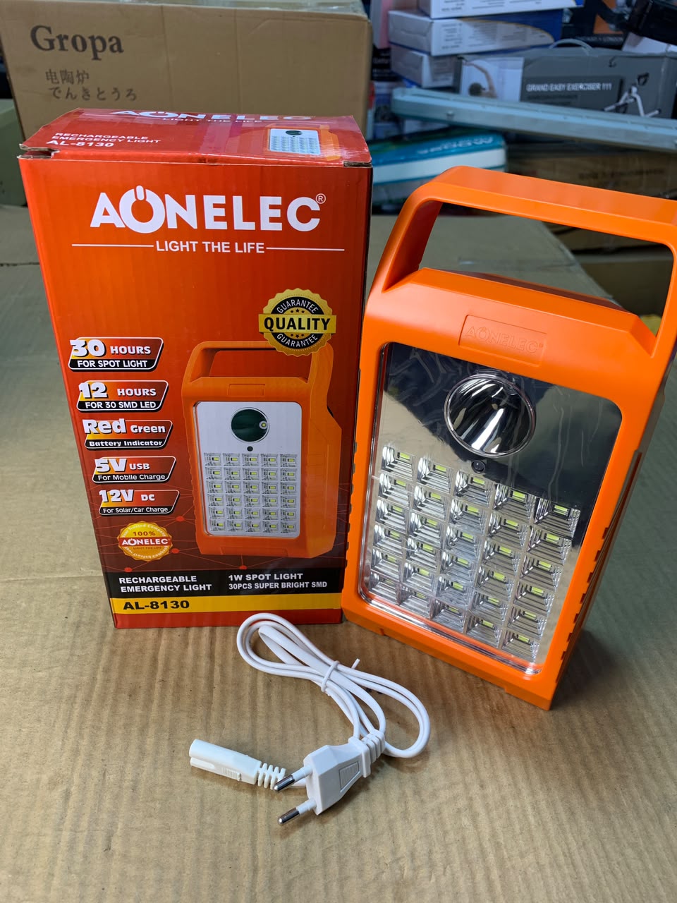 Rechargeable Emergency Light . AL8130