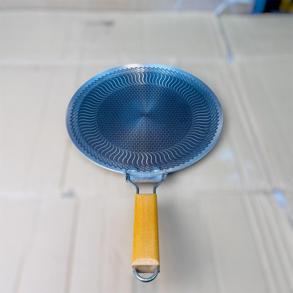 Honeycomb Laser Coating 32cm Tawa – Non-Stick Griddle Pan