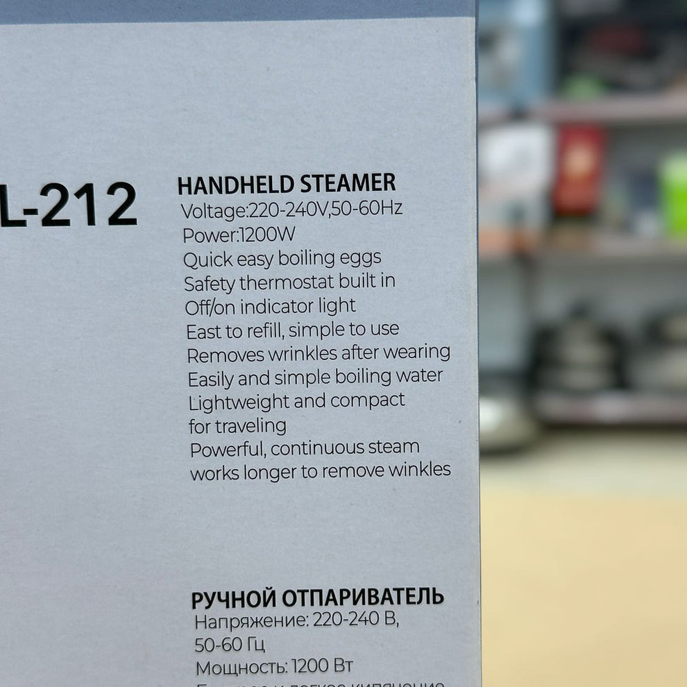 Uakeen 2 in 1 Handheld Steam Iron Zl-212