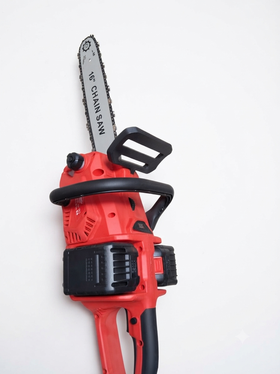 Cordless  Rechargeable with 2 Battery-Powered full  16-Chain Saw