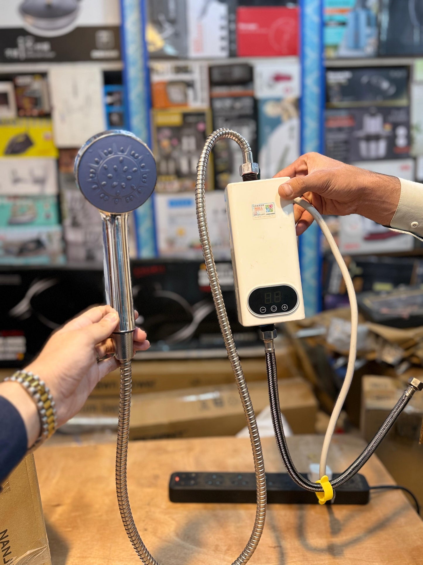 Janpese Electric Shower 🚿 Temperature Control