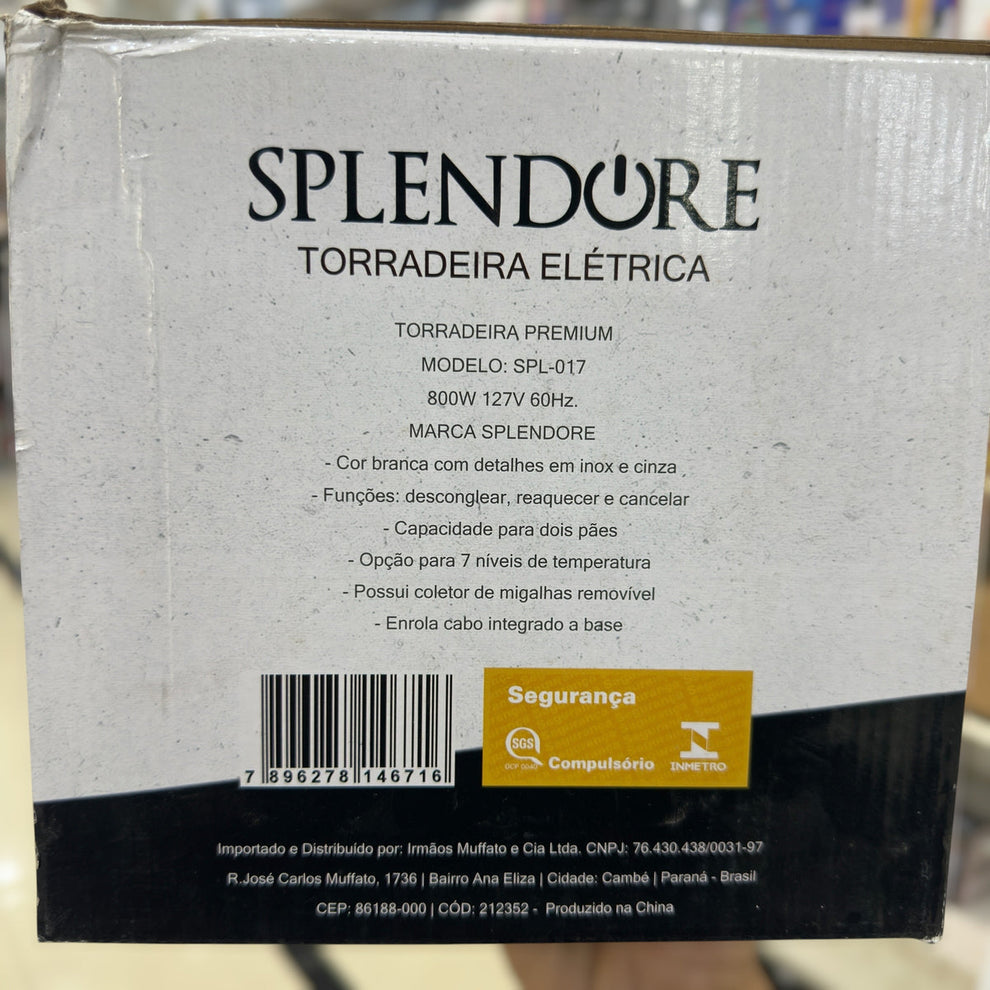 SPLENDORE Electric Toaster