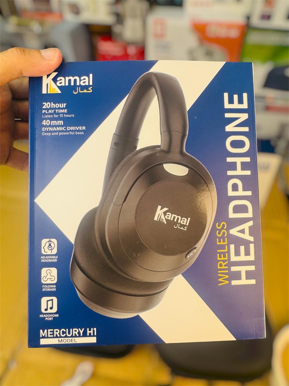 Kamal Headphones – Comfortable Wired/Wireless Headset