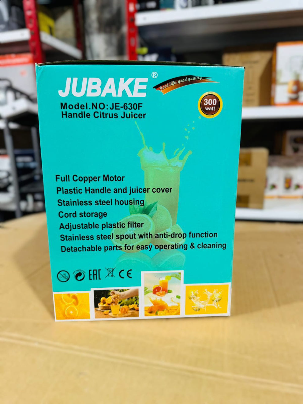 Jubake Handle Citrus Juicer 300W