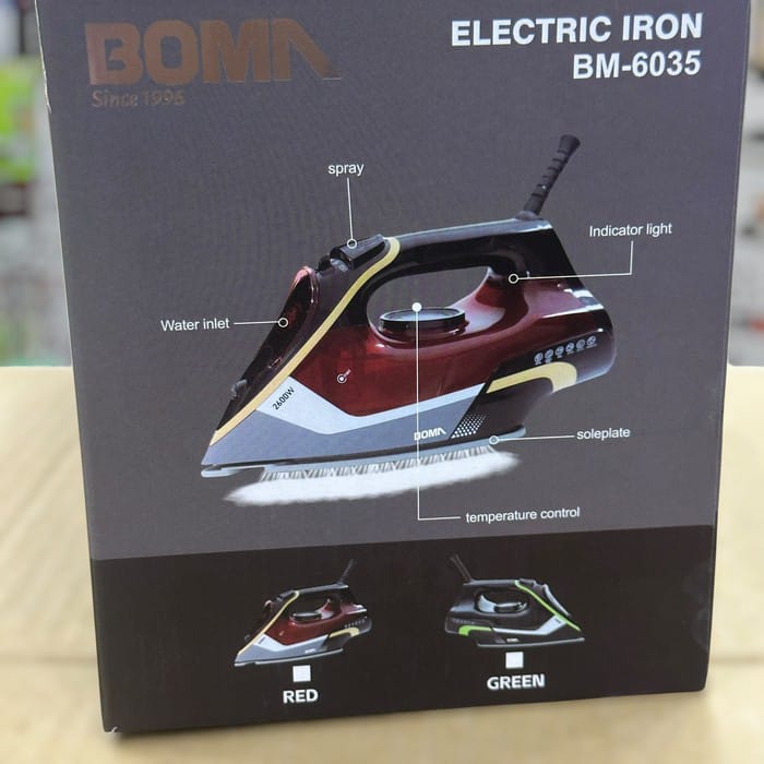 BOMA electric steam iron BM-6035