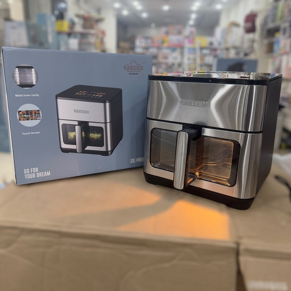 Uakeen Digital Air Fryer 12 Litre Capacity ZL-1715