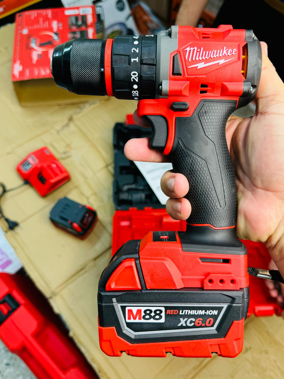 milwaukee 88v commercial M88 FUEL Hammer Drill & Driver