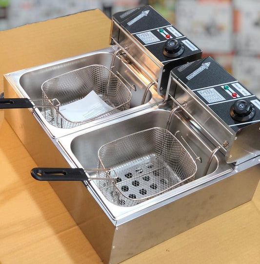 Avinas double 6.8L + 6.8L Deep fryer AV_668Y