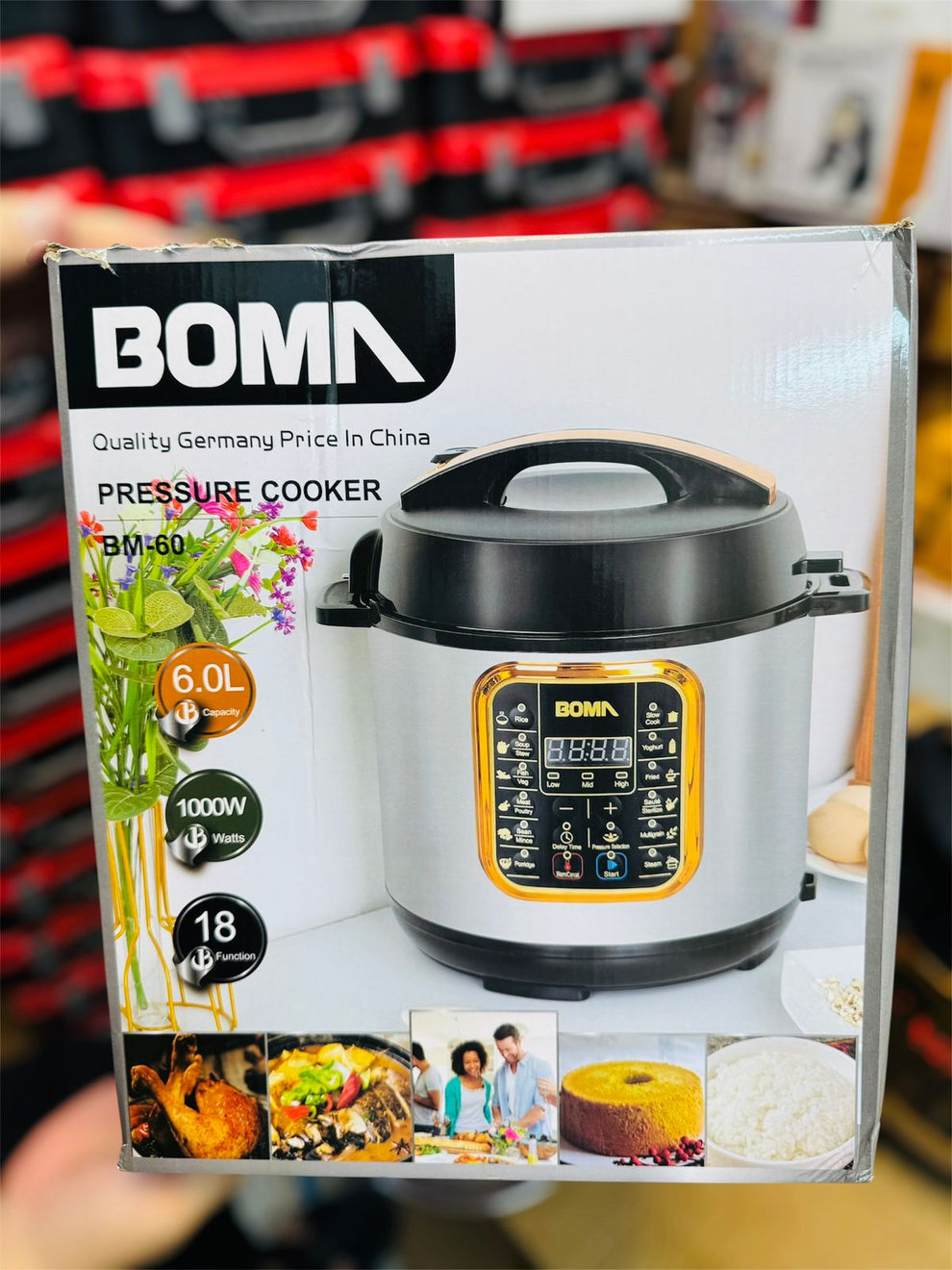 BOMA Germany 3-in-1 Pressure Cooker