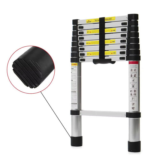 Single Aluminum Side Telescopic Foldable Ladder