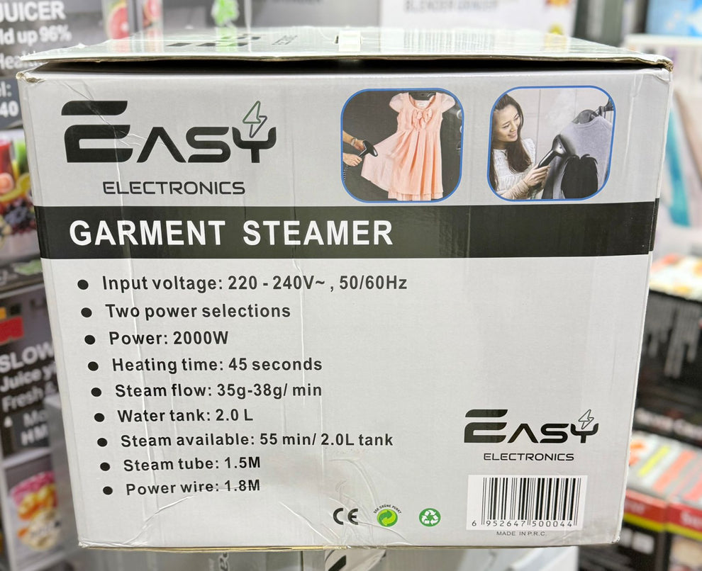 Lot imported EASY Garment Steamer 2.0L 2000W