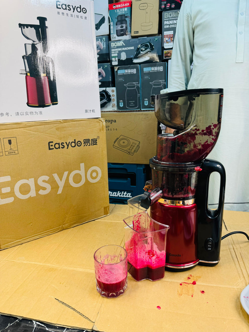 EASYDO professional slow juicer