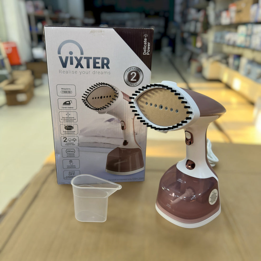 Vixter Handheld Garment Steamer - 1900W Portable Clothes Steamer with Dry Ironing