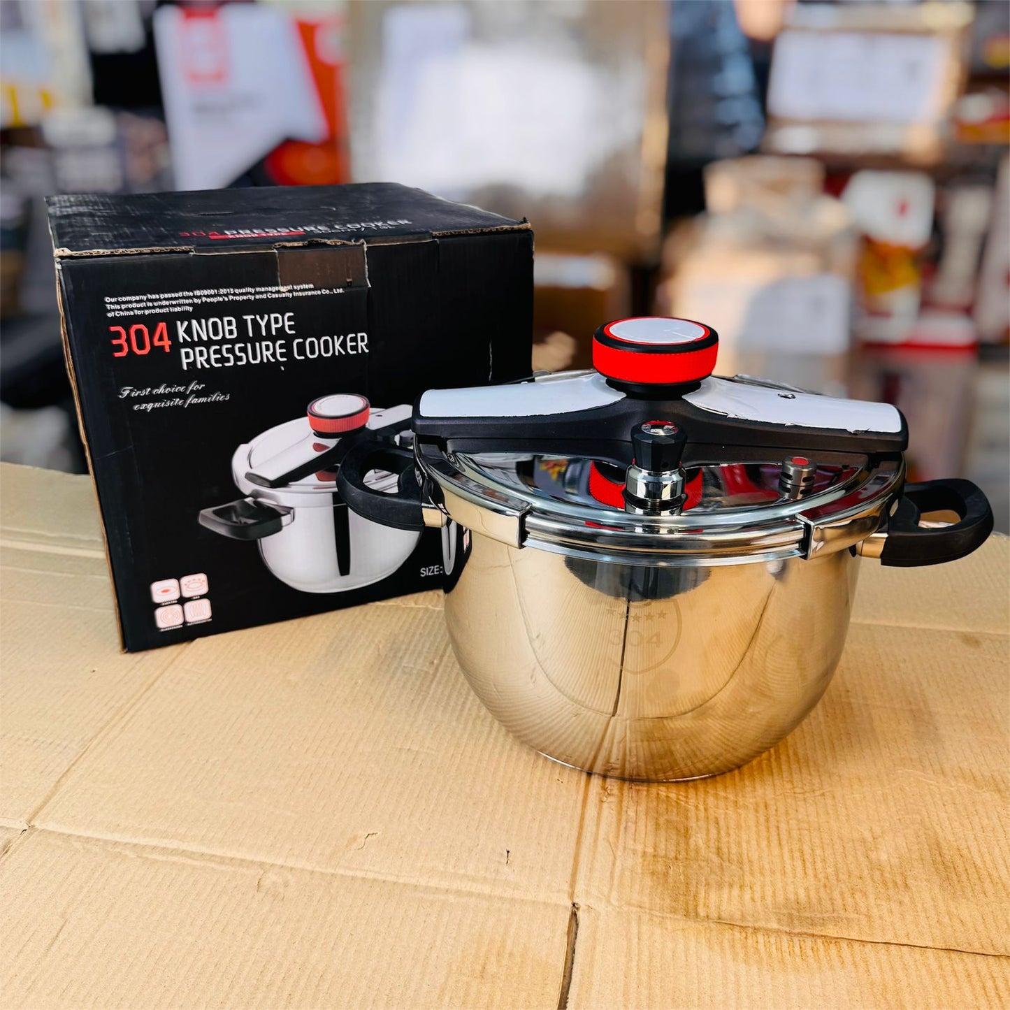 Lot imported 13L pressure cooker 304 stainless steel