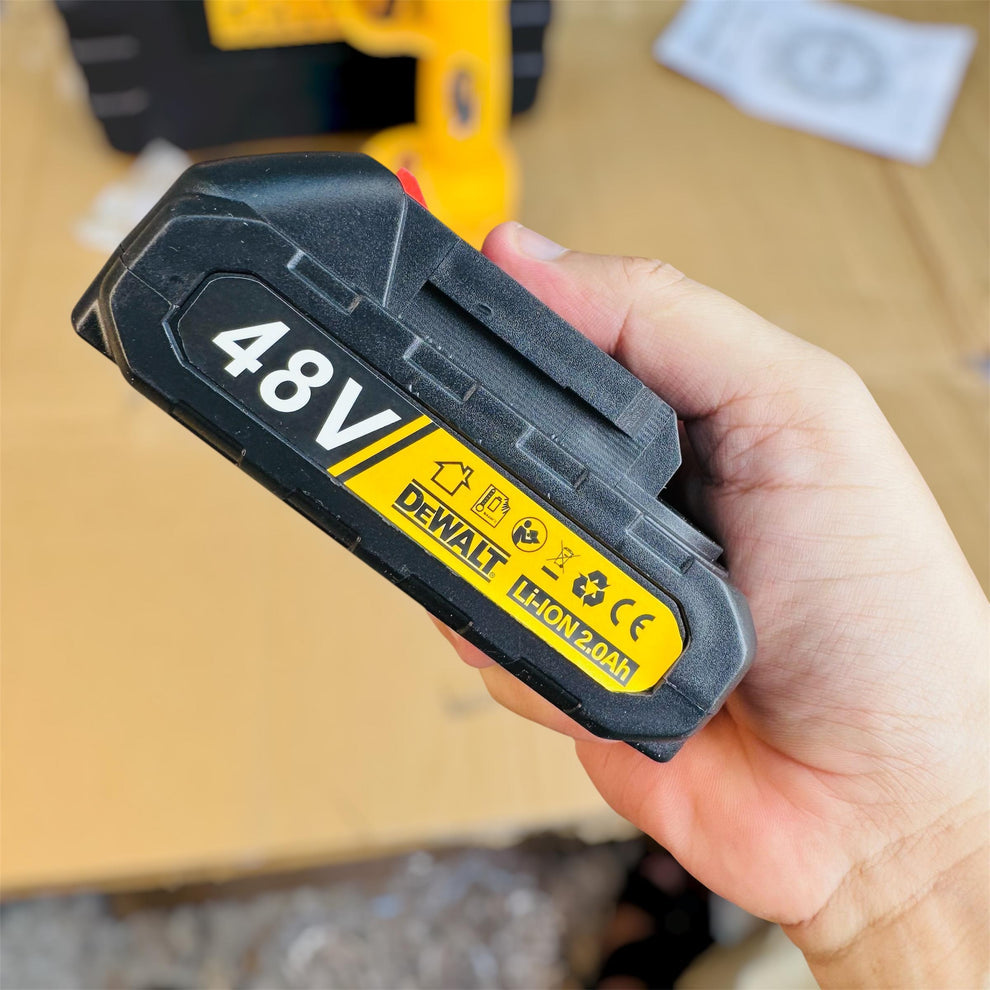 DeWalt 48V Cordless Electric Pruning Shear – Battery-Powered Garden Trimmer