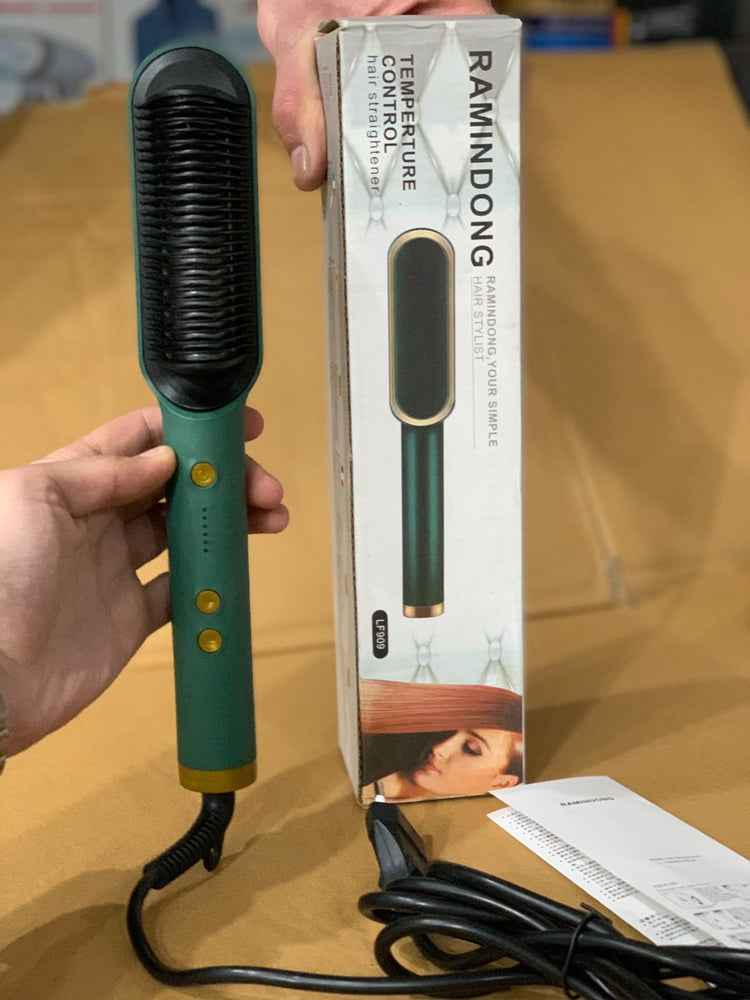Remingdong electric hair brush straightener — Dubai Imports